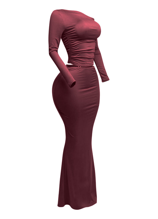 Big Mama Long Sleeve Skirt Set