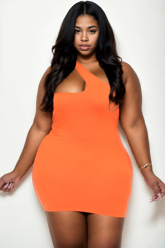 plus size mini dress